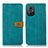 Funda de Cuero Cartera con Soporte Carcasa M16L para Xiaomi Redmi Note 11R 5G Verde