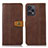 Funda de Cuero Cartera con Soporte Carcasa M16L para Xiaomi Redmi Note 12 Turbo 5G Marron