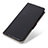 Funda de Cuero Cartera con Soporte Carcasa M21L para Samsung Galaxy S23 Plus 5G Negro