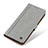 Funda de Cuero Cartera con Soporte Carcasa M24L para Samsung Galaxy S21 Plus 5G Gris