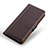 Funda de Cuero Cartera con Soporte Carcasa M24L para Samsung Galaxy S21 Ultra 5G Marron