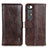 Funda de Cuero Cartera con Soporte Carcasa ML11 para Xiaomi Mi 10S 5G Marron