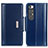 Funda de Cuero Cartera con Soporte Carcasa ML13 para Xiaomi Mi 10S 5G Azul