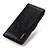 Funda de Cuero Cartera con Soporte Carcasa ML13 para Xiaomi Redmi K40 Pro+ Plus 5G Negro