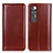 Funda de Cuero Cartera con Soporte Carcasa ML5 para Xiaomi Mi 10S 5G Marron