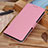 Funda de Cuero Cartera con Soporte Carcasa ML8 para Samsung Galaxy A04s Rosa