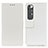 Funda de Cuero Cartera con Soporte Carcasa ML8 para Xiaomi Mi 10S 5G Blanco