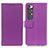 Funda de Cuero Cartera con Soporte Carcasa ML8 para Xiaomi Mi 10S 5G Morado