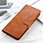 Funda de Cuero Cartera con Soporte Carcasa ML9 para Realme C35 Marron