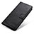 Funda de Cuero Cartera con Soporte Carcasa ML9 para Samsung Galaxy A73 5G Negro