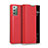 Funda de Cuero Cartera con Soporte Carcasa N01 para Samsung Galaxy Note 20 5G Rojo