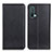 Funda de Cuero Cartera con Soporte Carcasa N01P para OnePlus Nord CE 5G Negro