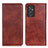 Funda de Cuero Cartera con Soporte Carcasa N01P para Samsung Galaxy A15 4G Marron