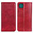 Funda de Cuero Cartera con Soporte Carcasa N01P para Samsung Galaxy A22s 5G Rojo