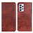 Funda de Cuero Cartera con Soporte Carcasa N01P para Samsung Galaxy A73 5G Marron