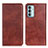 Funda de Cuero Cartera con Soporte Carcasa N01P para Samsung Galaxy F23 5G Marron