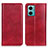 Funda de Cuero Cartera con Soporte Carcasa N01P para Xiaomi Redmi 10 Prime Plus 5G Rojo