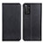 Funda de Cuero Cartera con Soporte Carcasa N01P para Xiaomi Redmi Note 11 4G (2022) Negro