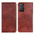 Funda de Cuero Cartera con Soporte Carcasa N01P para Xiaomi Redmi Note 11 Pro 4G Marron