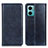 Funda de Cuero Cartera con Soporte Carcasa N01P para Xiaomi Redmi Note 11E 5G Azul