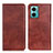 Funda de Cuero Cartera con Soporte Carcasa N01P para Xiaomi Redmi Note 11E 5G Marron