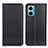 Funda de Cuero Cartera con Soporte Carcasa N01P para Xiaomi Redmi Note 11E 5G Negro