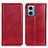 Funda de Cuero Cartera con Soporte Carcasa N01P para Xiaomi Redmi Note 11E 5G Rojo