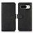 Funda de Cuero Cartera con Soporte Carcasa N02P para Google Pixel 8a 5G Negro