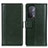 Funda de Cuero Cartera con Soporte Carcasa N02P para OnePlus Nord N200 5G Verde