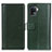 Funda de Cuero Cartera con Soporte Carcasa N02P para Oppo A94 4G Verde