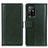 Funda de Cuero Cartera con Soporte Carcasa N02P para Oppo F19 Pro+ Plus 5G Verde