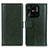 Funda de Cuero Cartera con Soporte Carcasa N02P para Xiaomi Redmi 10 Power Verde