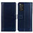 Funda de Cuero Cartera con Soporte Carcasa N02P para Xiaomi Redmi Note 11 4G (2022) Azul