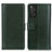 Funda de Cuero Cartera con Soporte Carcasa N02P para Xiaomi Redmi Note 11 4G (2022) Verde