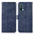 Funda de Cuero Cartera con Soporte Carcasa N03P para OnePlus Nord CE 5G Azul