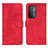 Funda de Cuero Cartera con Soporte Carcasa N03P para OnePlus Nord N200 5G Rojo