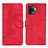 Funda de Cuero Cartera con Soporte Carcasa N03P para Oppo A94 4G Rojo