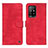 Funda de Cuero Cartera con Soporte Carcasa N03P para Oppo A94 5G Rojo