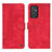 Funda de Cuero Cartera con Soporte Carcasa N03P para Samsung Galaxy A34 5G Rojo