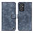 Funda de Cuero Cartera con Soporte Carcasa N03P para Samsung Galaxy A82 5G Azul