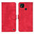 Funda de Cuero Cartera con Soporte Carcasa N03P para Xiaomi POCO C3 Rojo