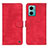 Funda de Cuero Cartera con Soporte Carcasa N03P para Xiaomi Redmi 10 5G Rojo