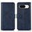 Funda de Cuero Cartera con Soporte Carcasa N04P para Google Pixel 8 5G Azul