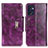 Funda de Cuero Cartera con Soporte Carcasa N04P para OnePlus Nord CE 2 5G Morado