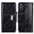 Funda de Cuero Cartera con Soporte Carcasa N04P para Xiaomi Redmi Note 11 Pro 4G Negro