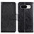 Funda de Cuero Cartera con Soporte Carcasa N05P para Google Pixel 8 5G Negro