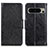 Funda de Cuero Cartera con Soporte Carcasa N05P para Google Pixel 8 Pro 5G Negro