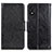 Funda de Cuero Cartera con Soporte Carcasa N05P para Huawei Honor X5 Negro