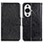 Funda de Cuero Cartera con Soporte Carcasa N05P para Huawei Nova 11 Ultra Negro