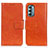 Funda de Cuero Cartera con Soporte Carcasa N05P para Motorola Moto G Stylus (2022) 5G Naranja